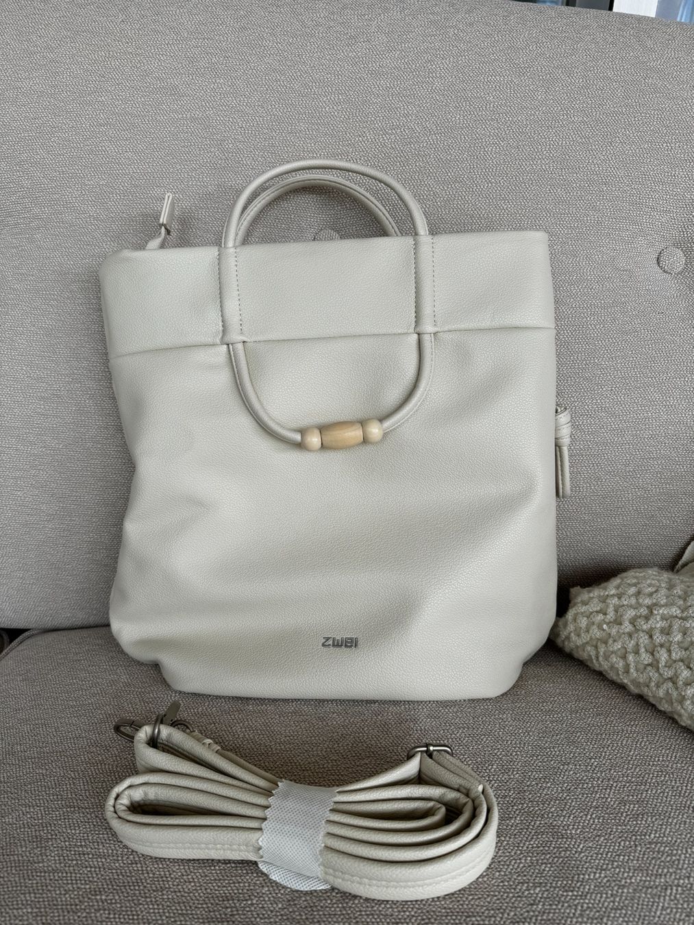 Zwei Taschen für Damen: Shopper crème-farben - Marke 'Zwei' – Neu (gemäss Beschreibung) aus Muttenz von einfach-schoen