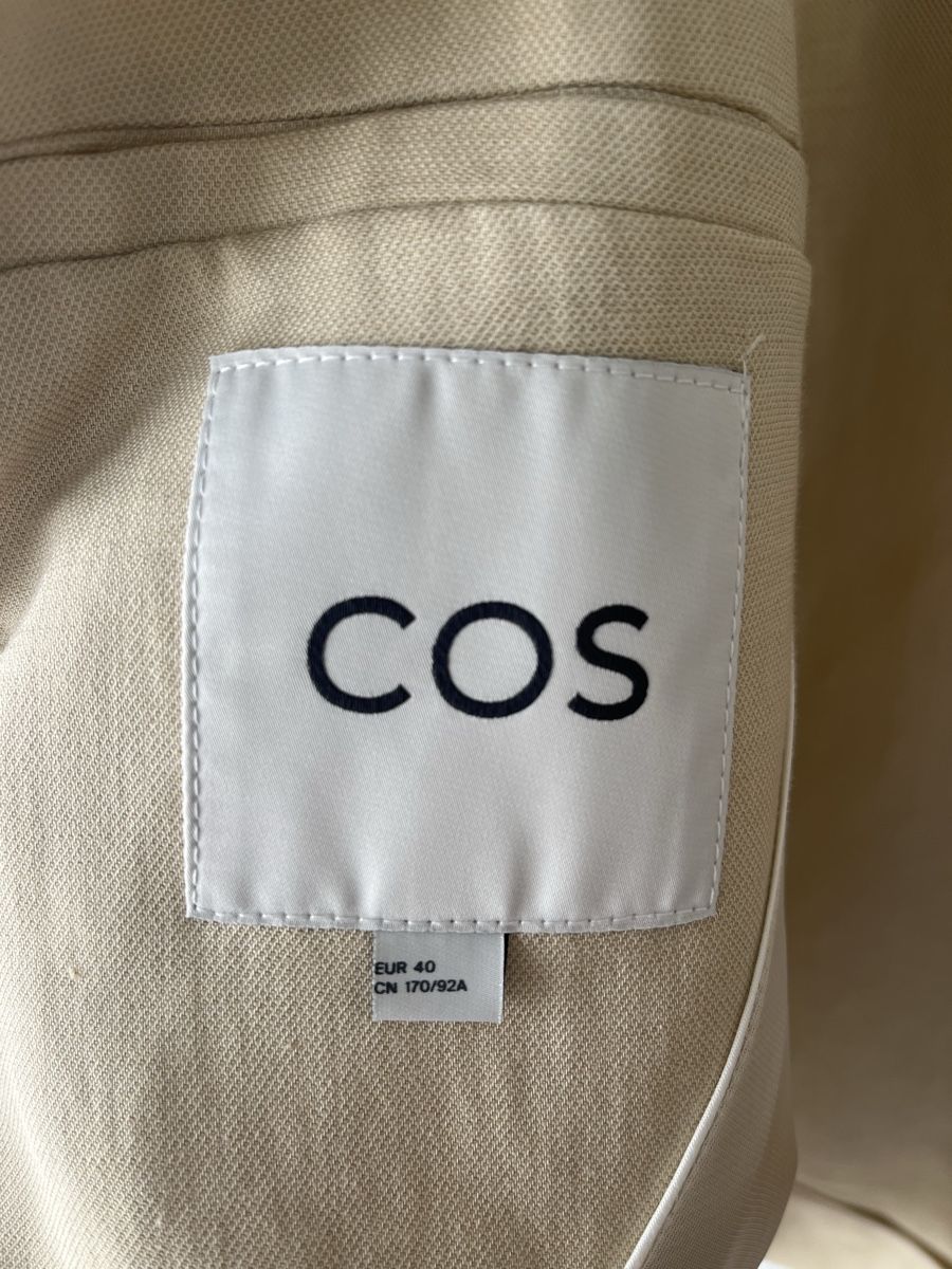 Cos Giacche: COS Leinen Blazer, Grösse 40, Beige, Sommer – Usato da Embrach venduto da whywhy8 1