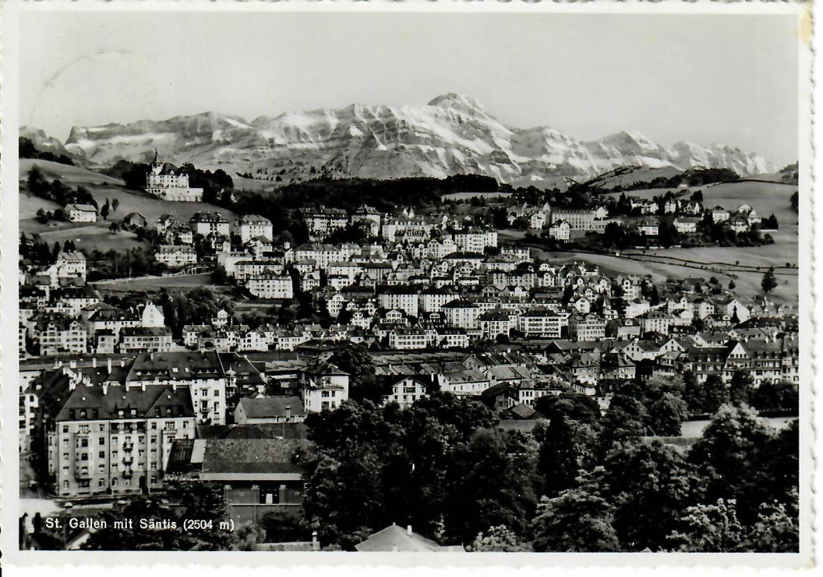 Cartes postales: St. Gallen  1946 – D'occasion à Hochdorf par Ziegel-16