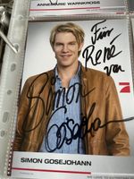 Autogrammkarte Simon Gosejohann signiert