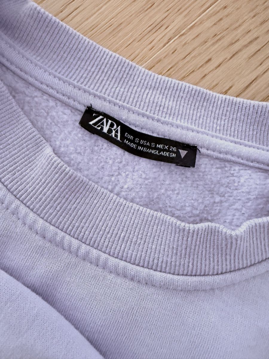 Zara Maglioni & Felpe: Zara Cropped Sweatshirt, Lila, Gr. S – Usato da Richterswil venduto da KAYLEIGH_77 1