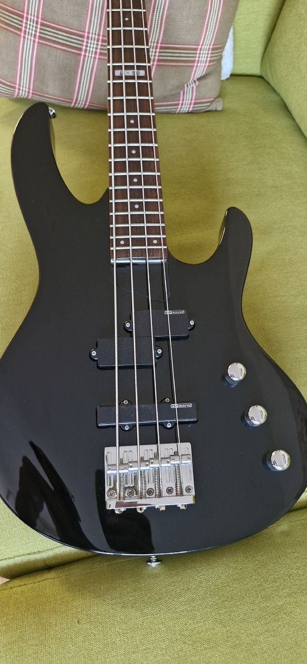 Strumenti musicali: E-Bass schwarz guter Zustand – Nuovo (secondo la descrizione) da Rupperswil venduto da Cielo46 3