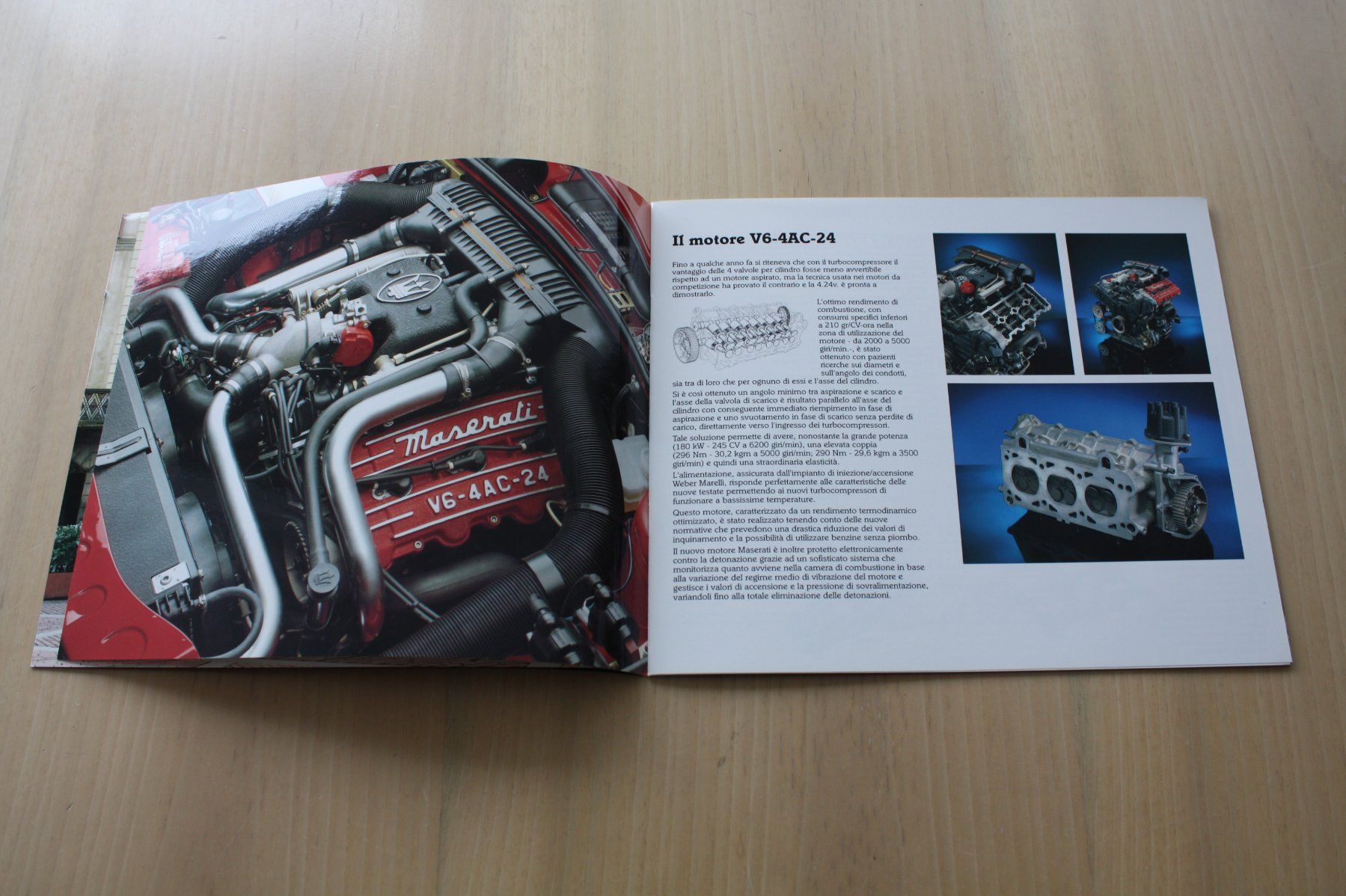 Maserati Documenti: Maserati 4.24v Prospekt/Brochure – Usato da Wikon venduto da erwin400 2