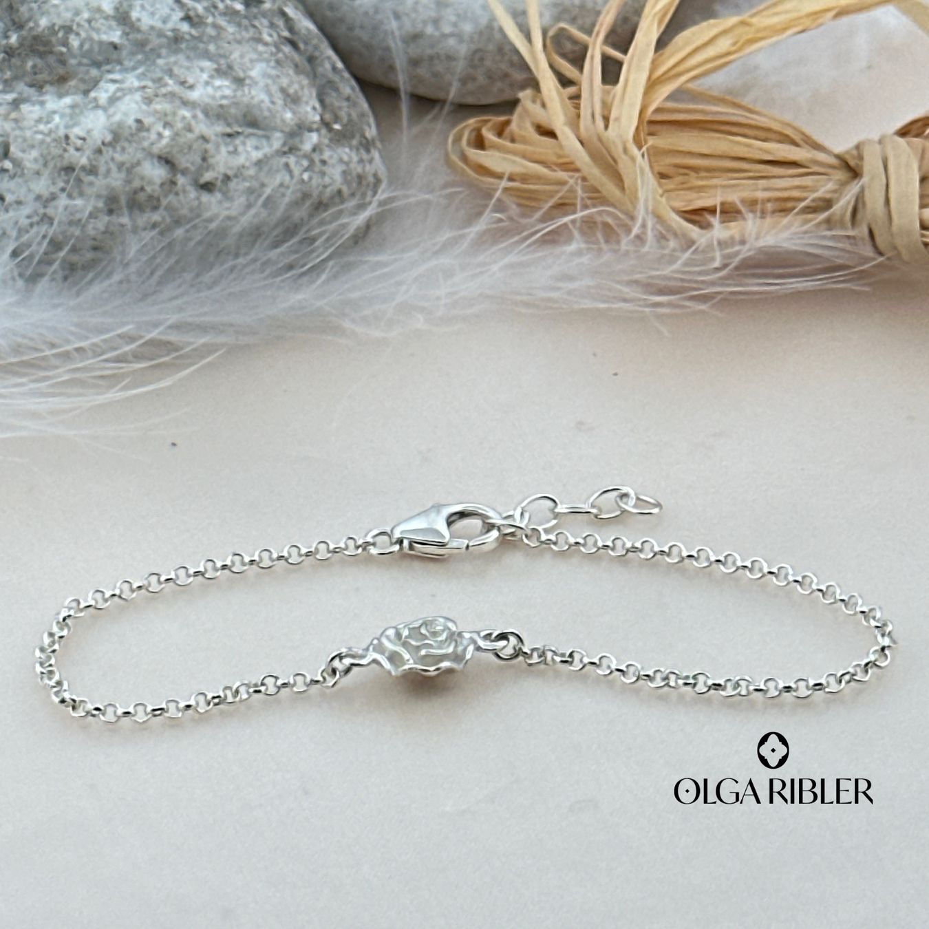Olga Ribler Bracciali & Braccialetti: Silberarmkette 925er – Nuovo (secondo la descrizione) da Luzern venduto da MonikaS03