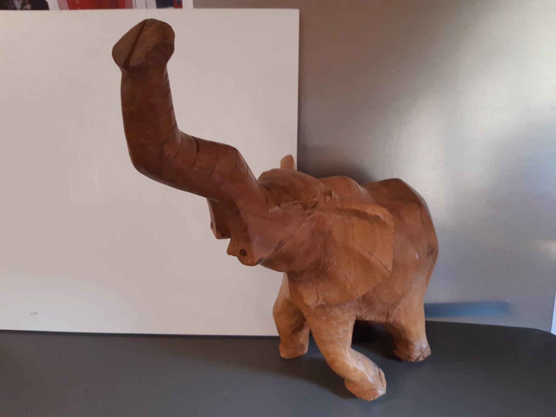 Sculture & Statue: Elefant aus Mammutholz – Usato da Werthenstein venduto da Sublix