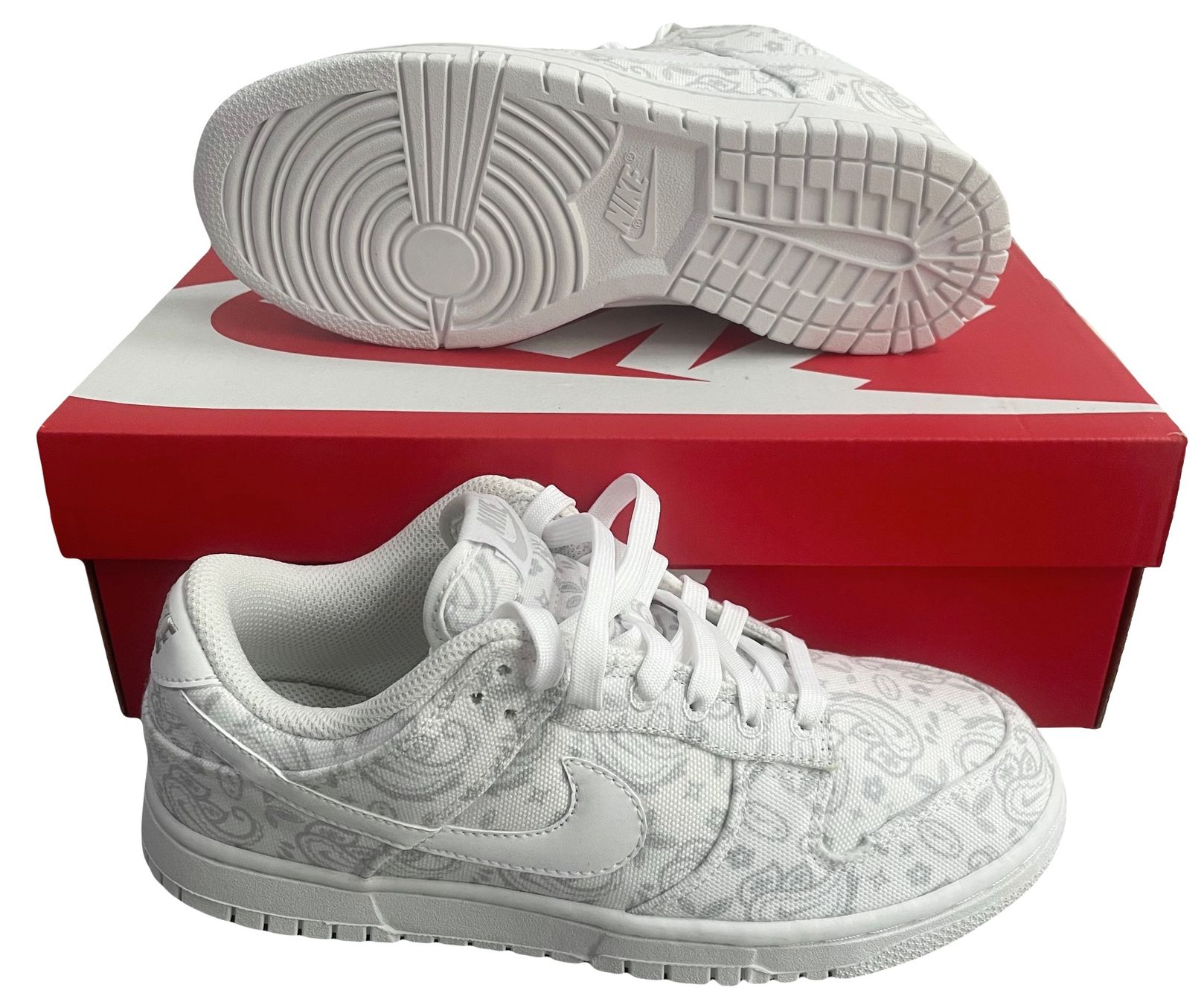 Nike Scarpe da donna: Nike Dunk Low Paisley Weiss 38.5 neu – Nuovo e nell'imballaggio originale da Bülach venduto da sue_w7w6 4