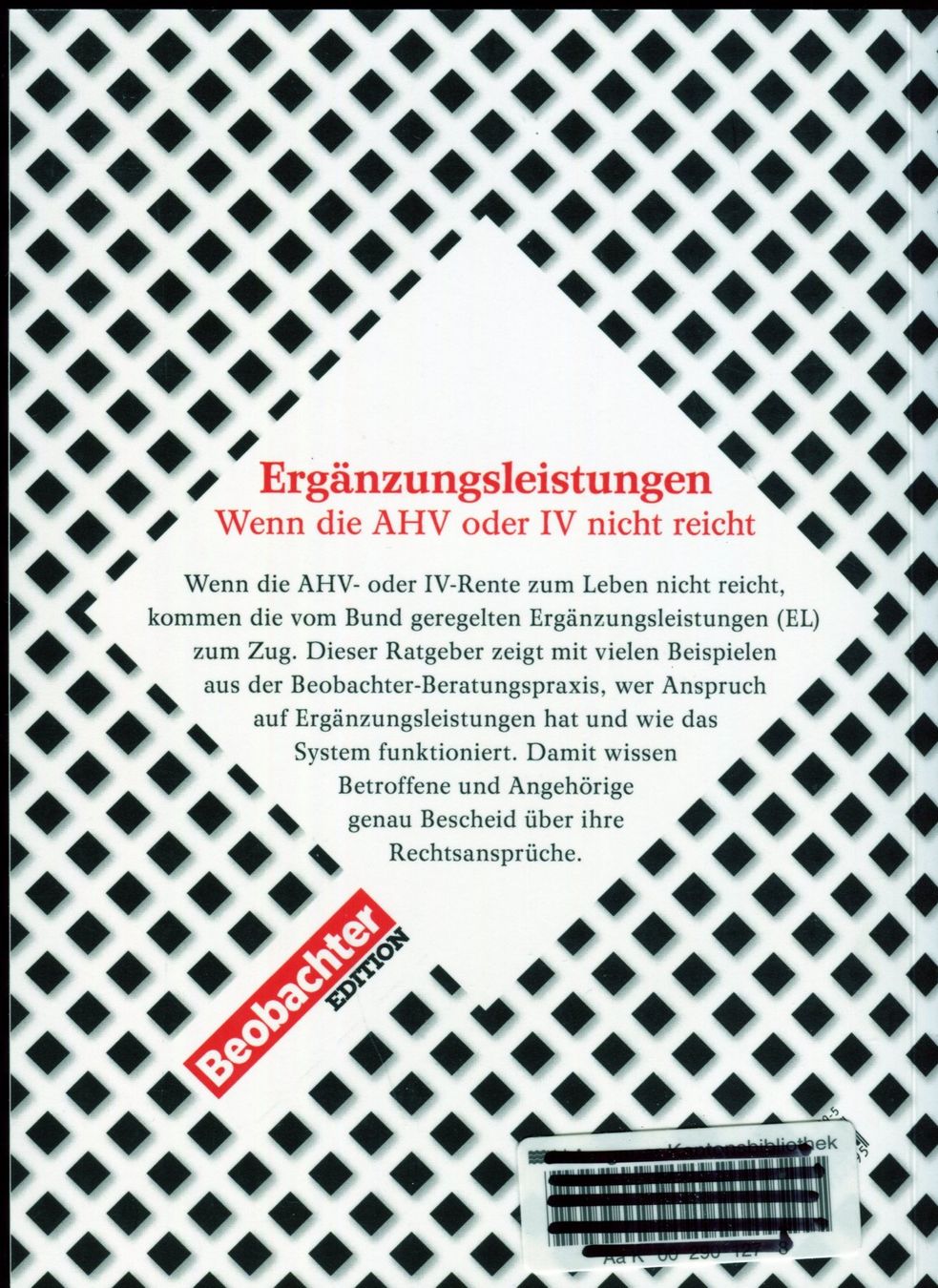 Libri: AHV, IV, Ergänzungsleistungen – Usato da Aarau venduto da Elmaar41 1