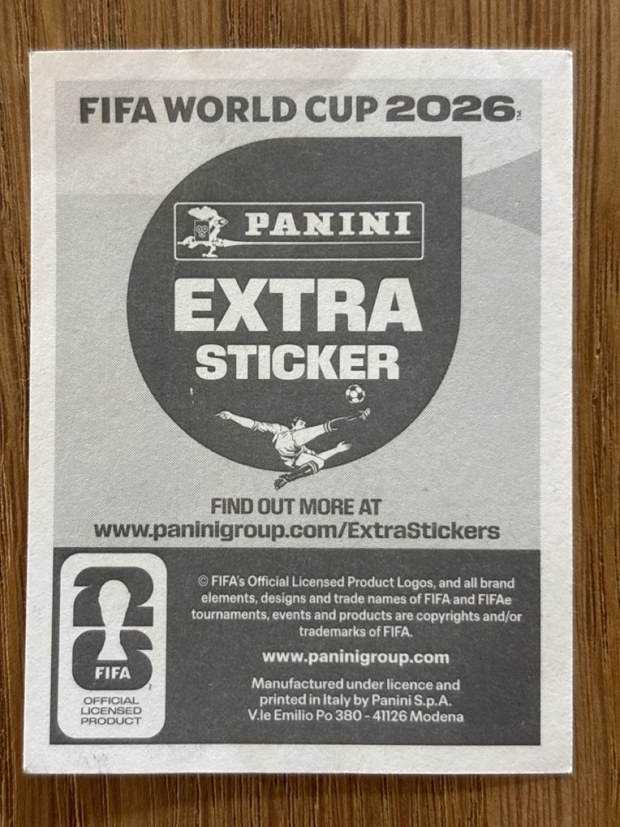 Panini Sammelbilder & Trading cards: Panini Extra Sticker Gold Lionel Messi – Gebraucht aus Luzern von Eitschpi78 1