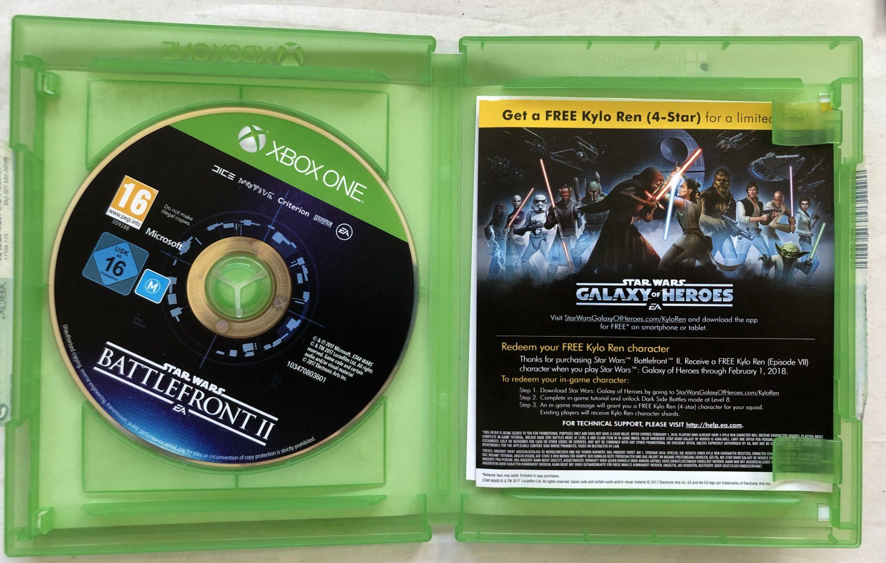 Giochi: XBOX ONE - STAR WARS BATTLEFRONT II – Usato da Schaffhausen venduto da durruti 1