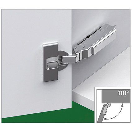 Ferramenta: 4 MÖBELSCHARNIERE ECKBAND – Nuovo (secondo la descrizione) da Tann venduto da elolecig 1
