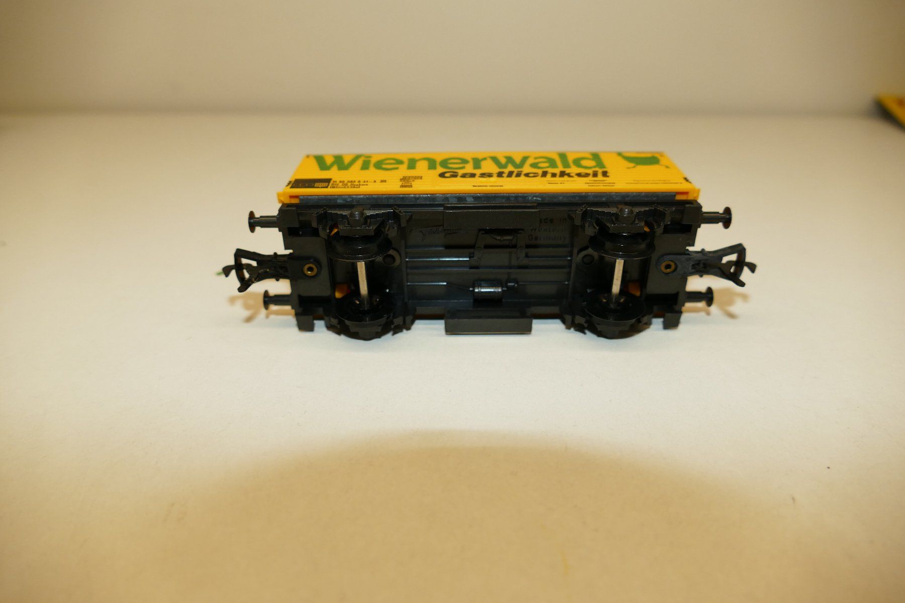Fleischmann Modellini di ferrovie: Fleischmann H0: DB Güterwagen Wienerwald – Nuovo e nell'imballaggio originale da Niederhasli venduto da rail-duerst 4