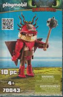 PLAYMOBIL DRAGONS 70043 MOCCICOSO CON TUTA DI VOLO new‪