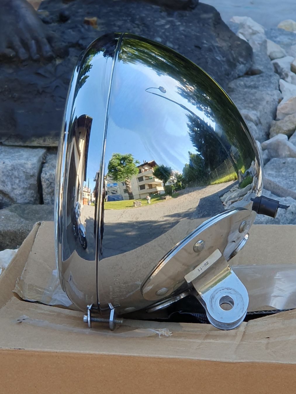 Harley-Davidson Tutti i ricambio per moto: Scheinwerfer Harley Heritage Softtail  – Usato da Kriens venduto da delee 2