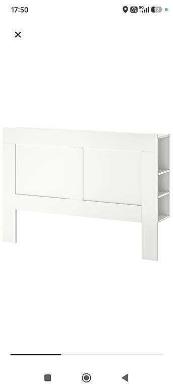 Scaffali: Ikea Brimnes Kopfteil mit Ablage – Usato da Chur venduto da cap_cj27