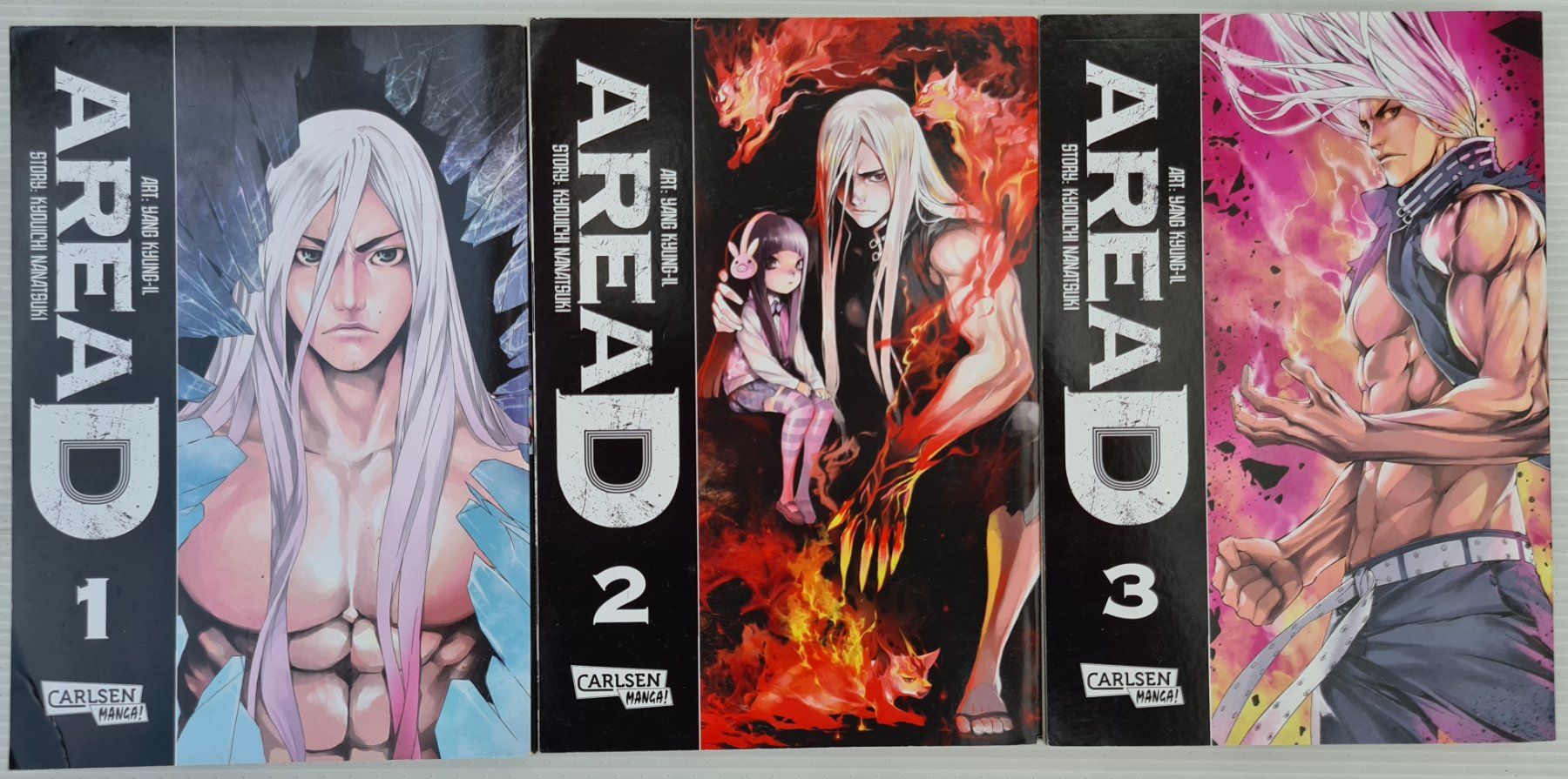 Fumetti: Area D 1, 2 und 3 - Manga – Usato da Münchenstein venduto da vitalfit