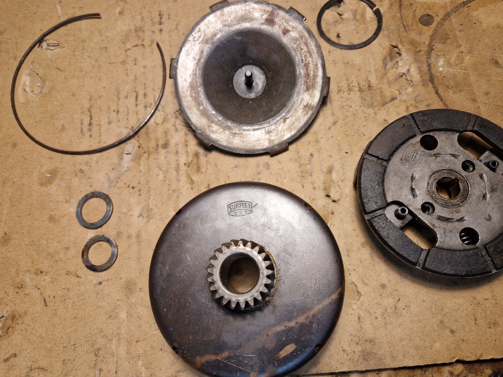 Puch Ciclomotori: Frizione originale surflex Puch E50 – Usato da Breno venduto da BorioliD 7