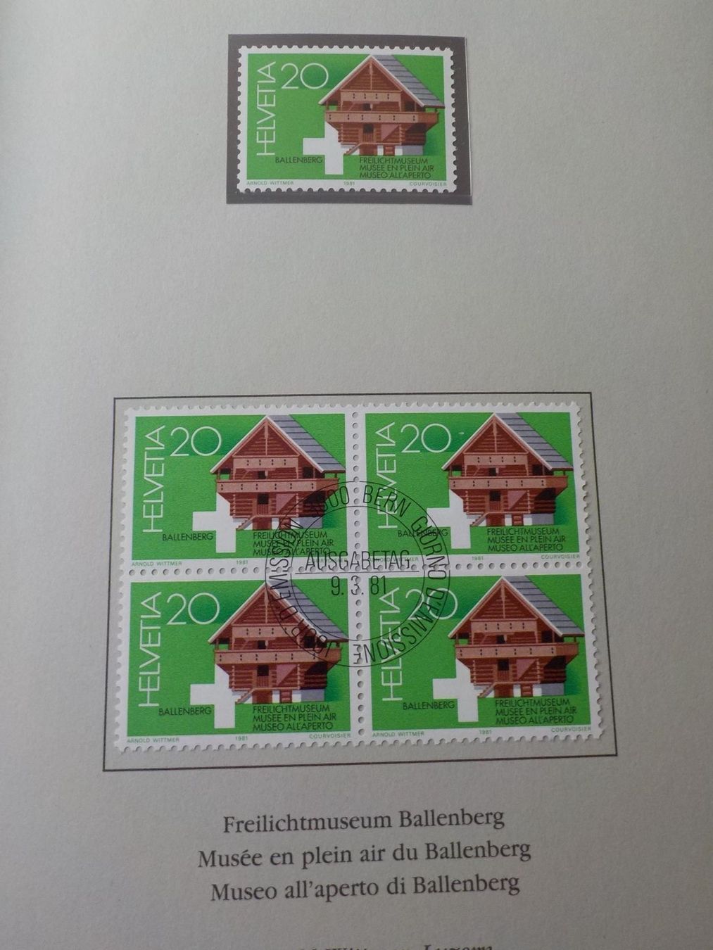 Tutti i francobolli: 1981, Sonderm.I+II+Stanser+Pro Aero+EU – Nuovo (secondo la descrizione) da Muri b. Bern venduto da Ricardoverkauf