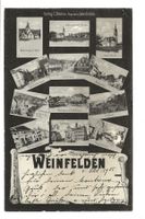 Weinfelden (TG) 11 Abildungen von Postkarten - 1905