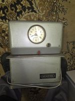 Vintage Benzing Stechuhr J.Pfeiffer Zürich, Rarität!