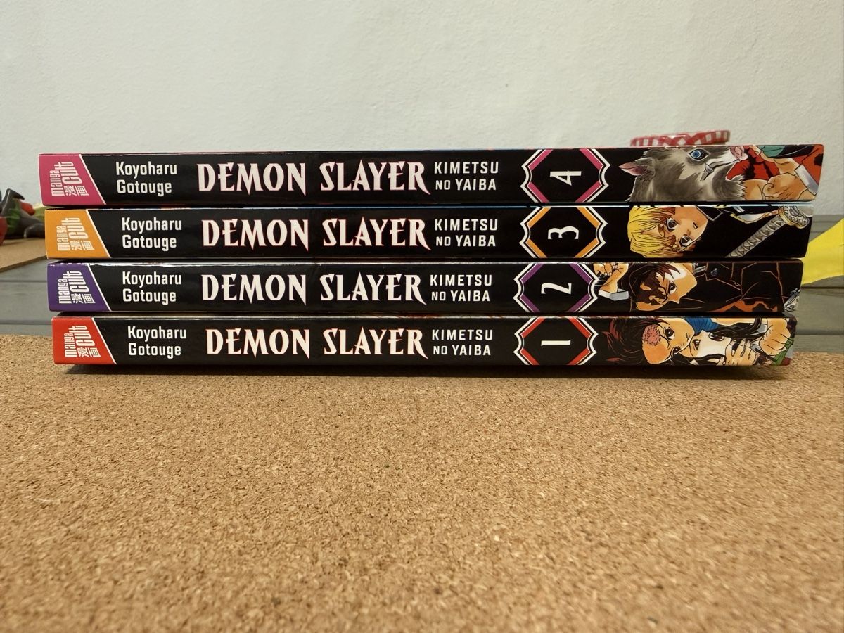 Fumetti: Demon Slayer Band 1-4 – Usato da Reinach BL venduto da ran_28bp
