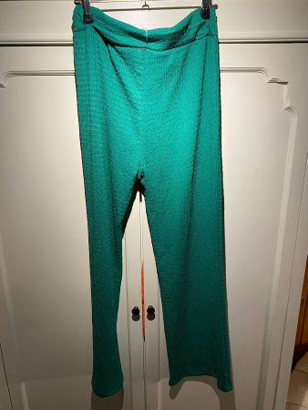 DAMEN STOFFHOSE ,LEICHTE HOISE-GRÜN