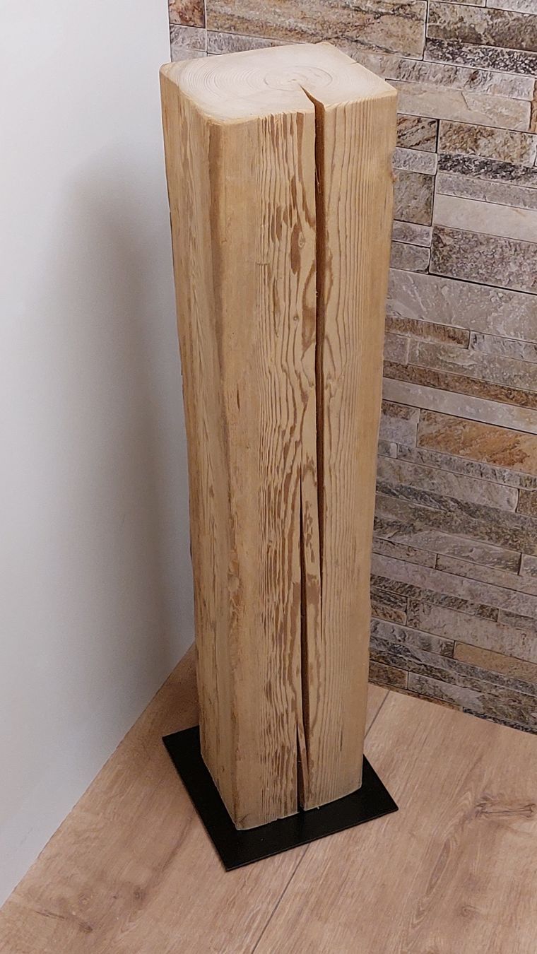Altro in Decorazioni & Accessori: Altholzsäule / Dekosäule aus einem Altholzbalken – Nuovo e nell'imballaggio originale da Egnach venduto da Oldwoodstyle