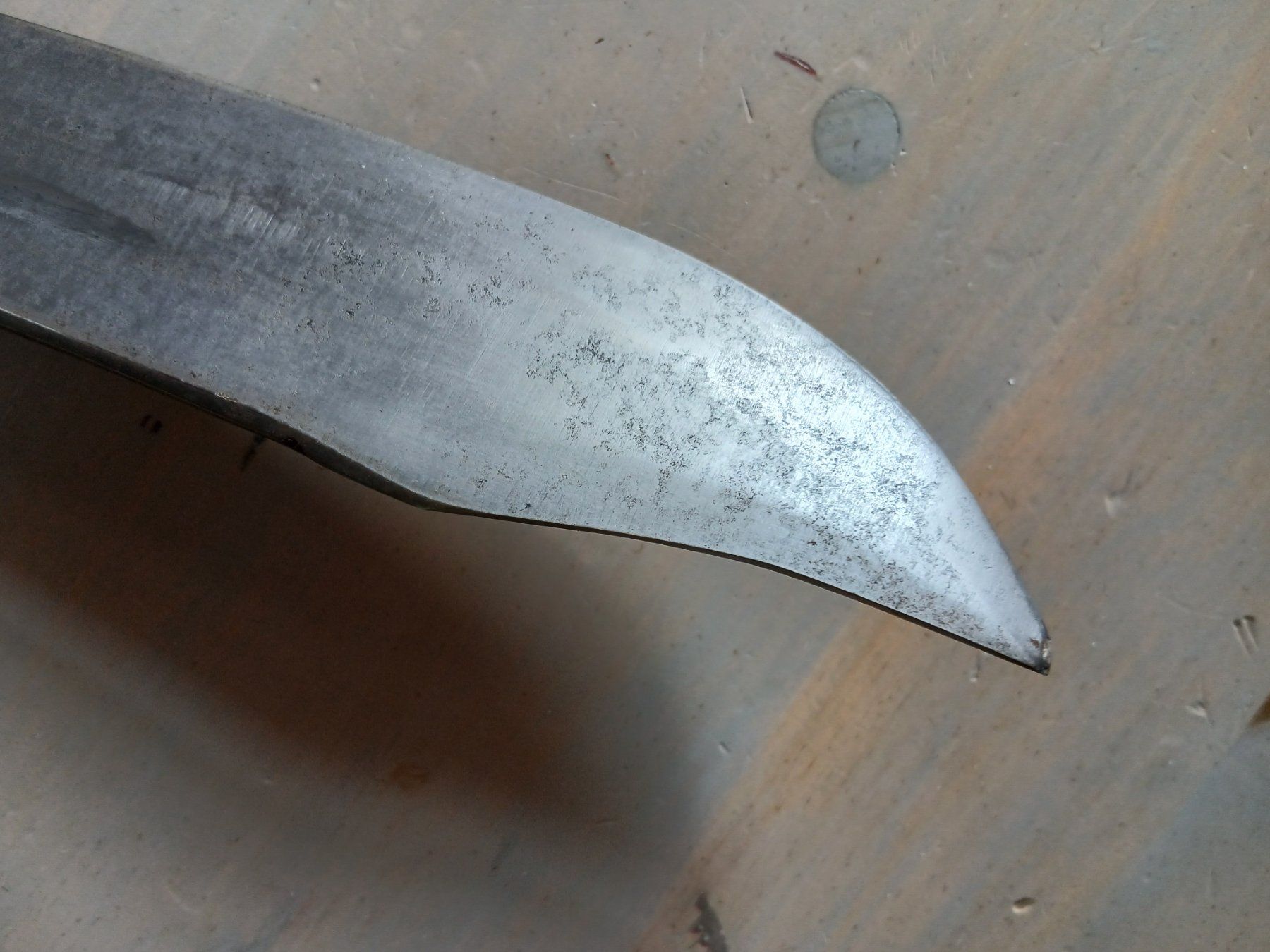 Posate: Machette Bowie 1900 manche os, lnde néerlandaises – Usato da Satigny venduto da Asaksa 3