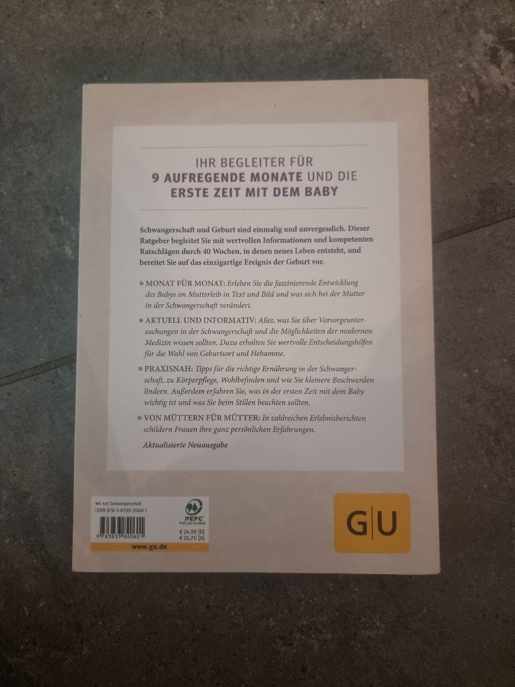 Libri: Schwangerschaft und Geburt GU Ratgeber – Usato da Zweidlen venduto da VG159 2