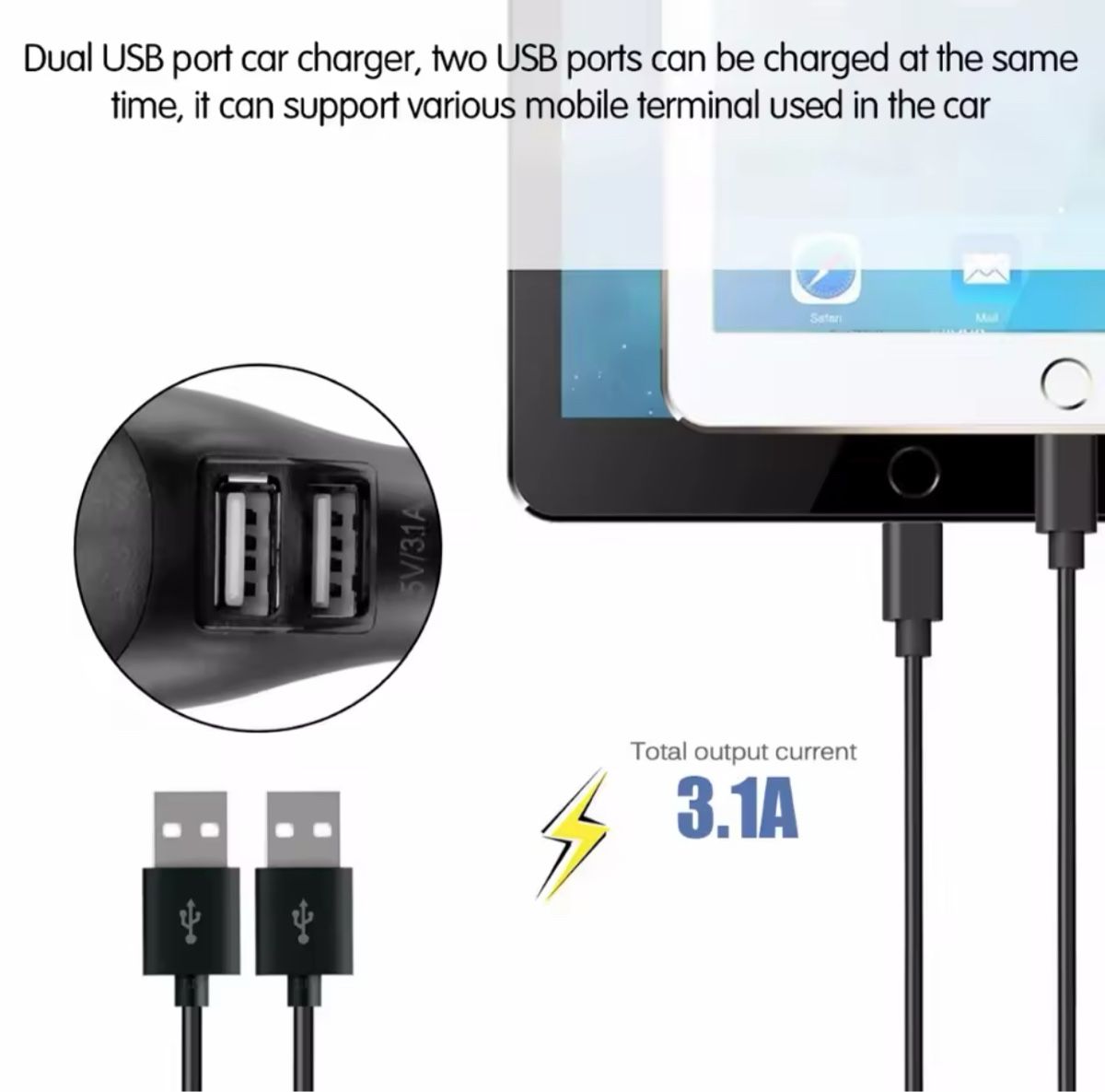 Unità & Adattatore: Auto USB Adapter / Ionisator / Batterie Anzeige – Nuovo e nell'imballaggio originale da Rorschach venduto da lobosch1 3