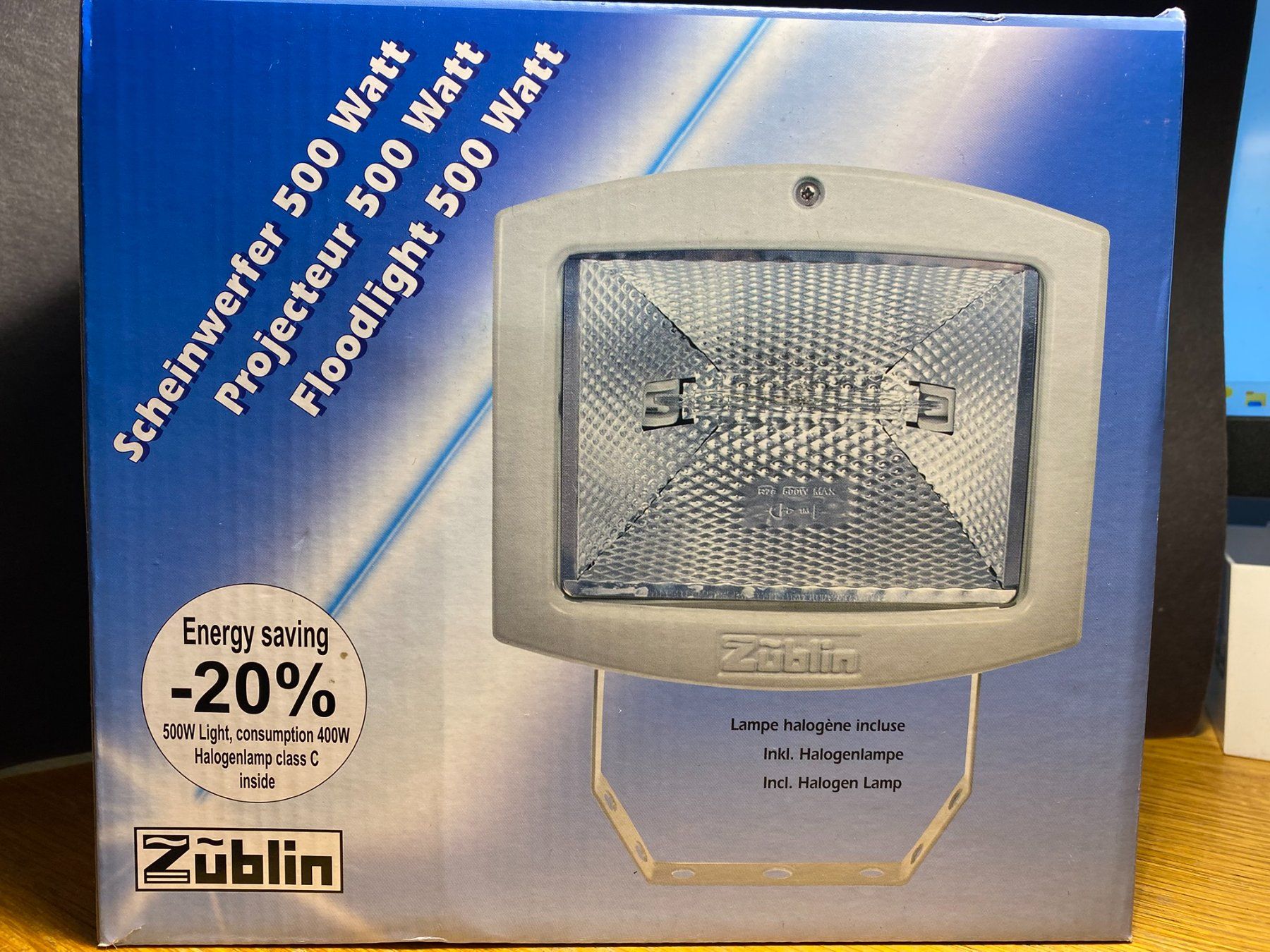 Lampen: Züblin Halogen Scheinwerfer 500W - Neu & Originalverpackt – Neu und originalverpackt aus Spiez von Mlandcruiser