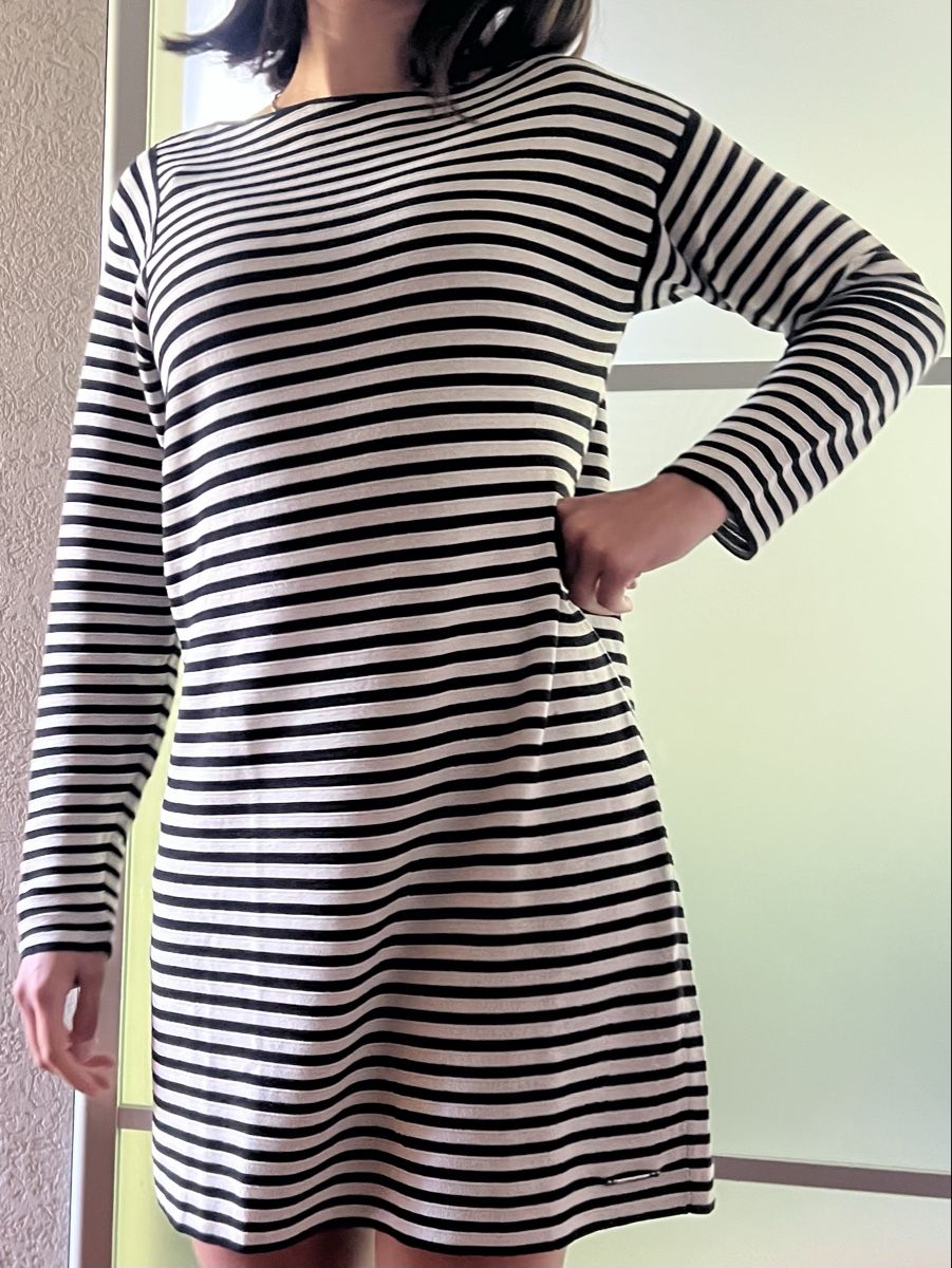 Twin-set Simona Barbieri Vestiti: Twin-Set Kleid, gestreift, Baumwolle, M – Nuovo (secondo la descrizione) da Zürich venduto da mattcndx
