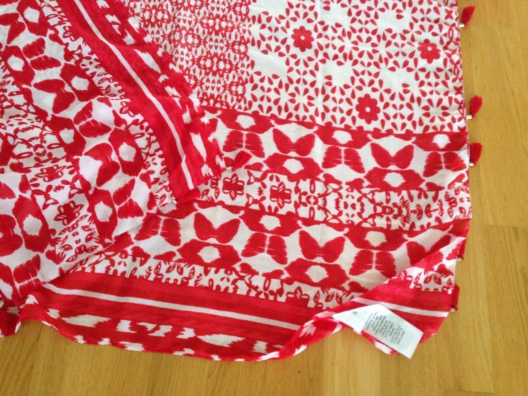 Foulard & Sciarpe: Schal von Orsay rot weiss – Usato da Buchs venduto da sonjaja 1