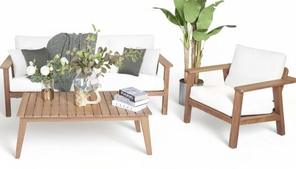 Sofas: Luxuriöse Gartenmöbel Sofagarnitur 3+1 Sitzer Couchtisch – Neuf avec emballage d'origine à Zug par jvmoebel-schweiz 2