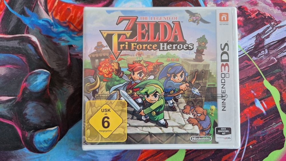 Zelda Tri Force Heroes - SEALED - UNGEÖFFNET - Nintendo 3DS (Neu und ...