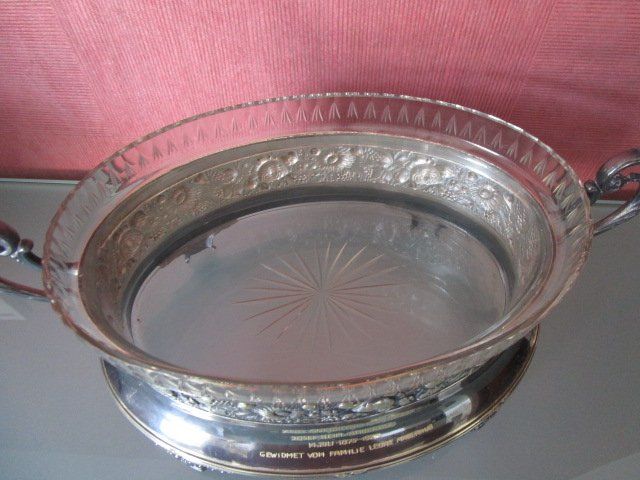 Ciotole: Obstschale Jardiniere Jugendstil um 1910 versilbert – Usato da Luzern venduto da Horoskop1 8