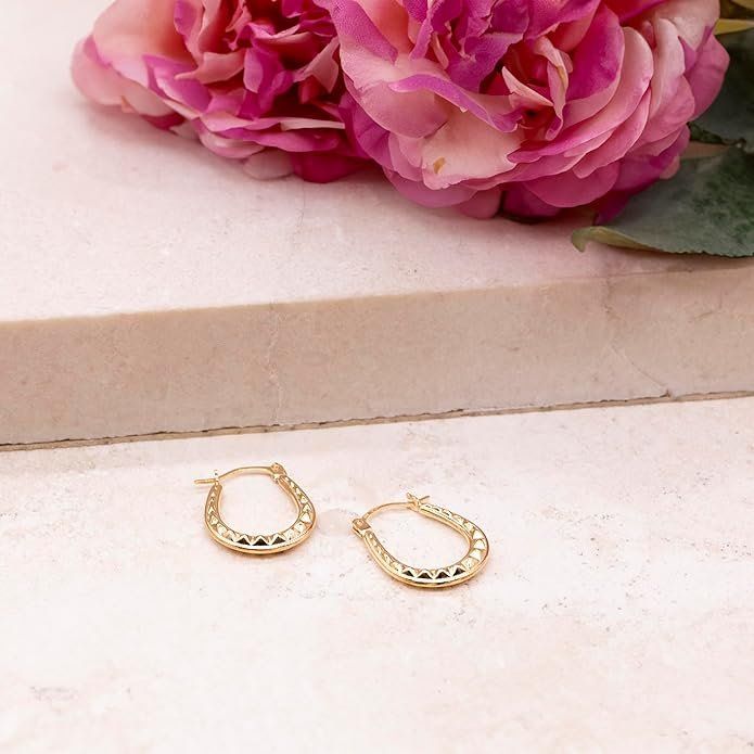 Orecchini pendenti & Orecchini a lobo: Damen-Ohrringe 375 gold – Nuovo e nell'imballaggio originale da Hemmental venduto da Zirconwelt 3