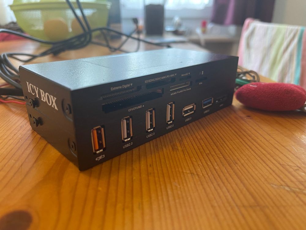 Icy Box multi CardReader Schwarz Kaufen auf Ricardo