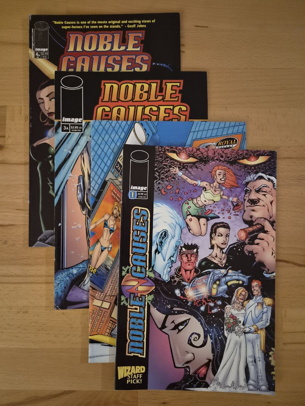 Fumetti: Noble Causes #1-4 (complete) – Usato da Biel/Bienne venduto da collector_comics