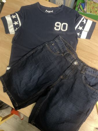 Sommer Set: T-Shirt (Jack&Jones) & Shorts, Grösse L