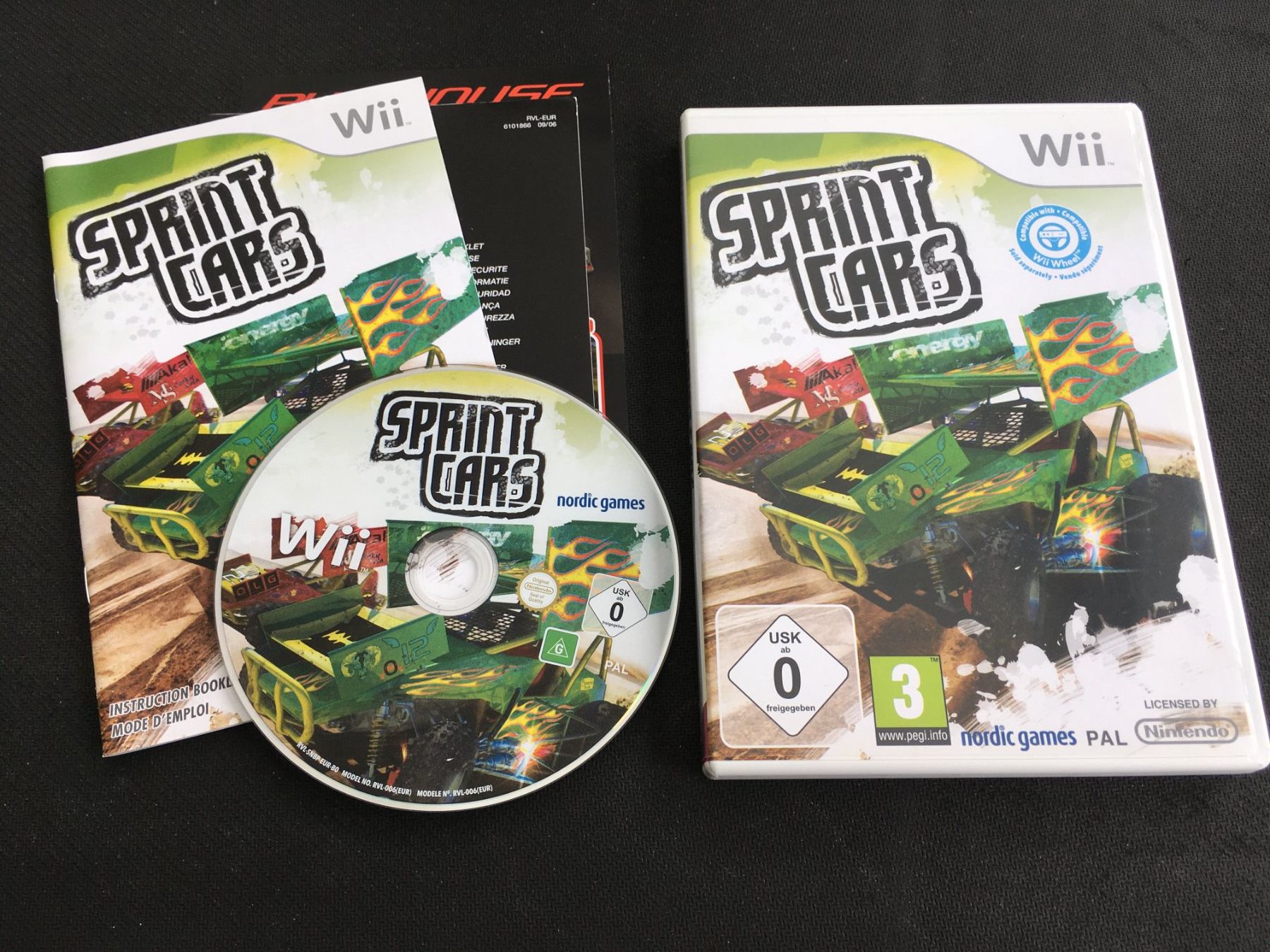 Nintendo Jeux: Sprint Cars - Nintendo Wii – D'occasion à St.Gallen par sjosjo