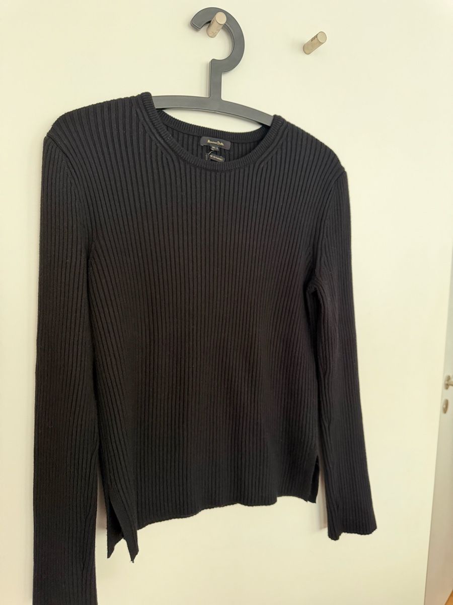 Massimo Dutti Pulls & Sweat-shirts: Massimo Dutti Pullover Black Super Soft – D'occasion à Zürich par jus_sw7l