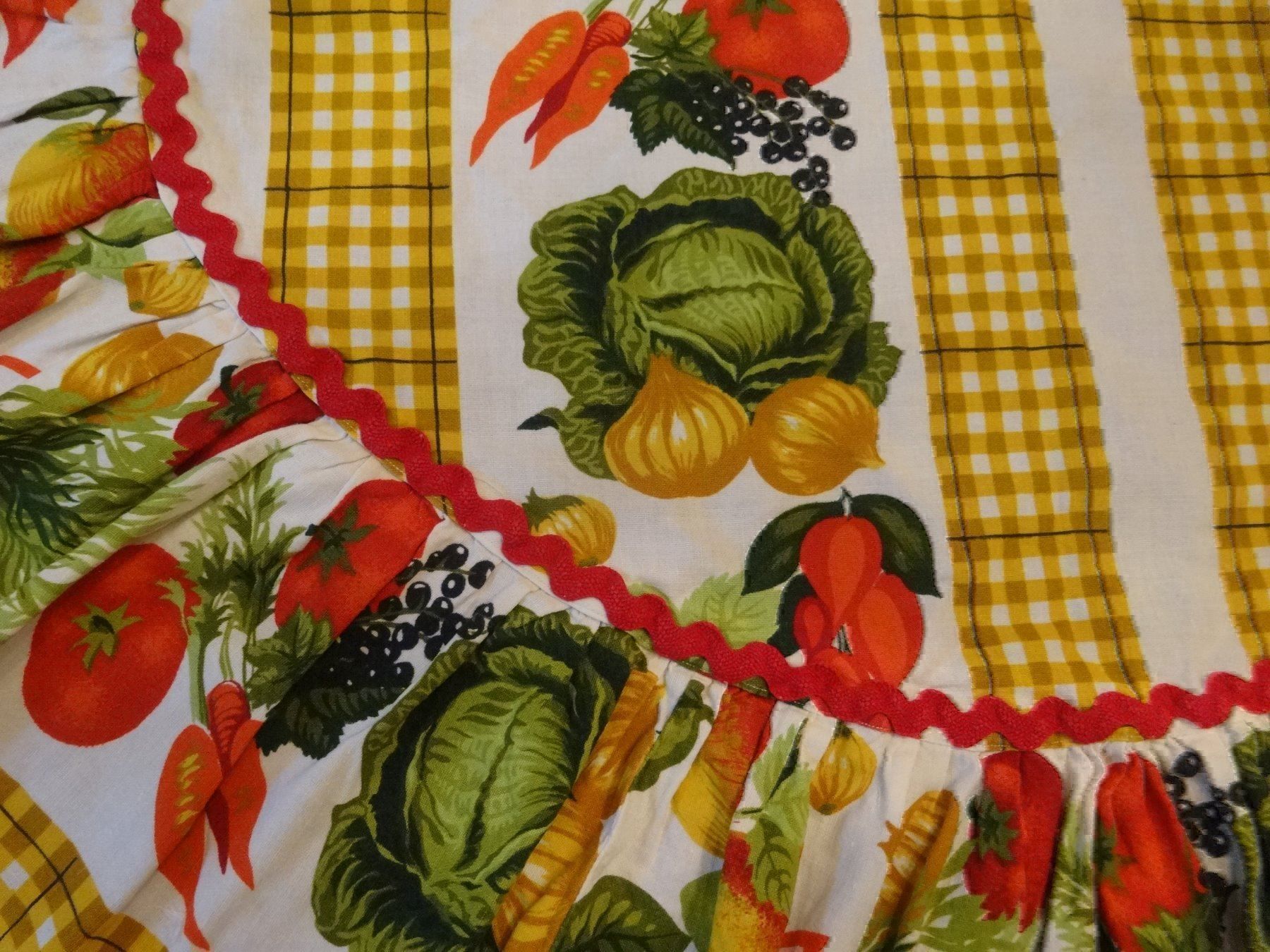 Tutte le decorazioni: Nappe ronde: coton imprimé – Nuovo e nell'imballaggio originale da Biel/Bienne venduto da milamila02 2