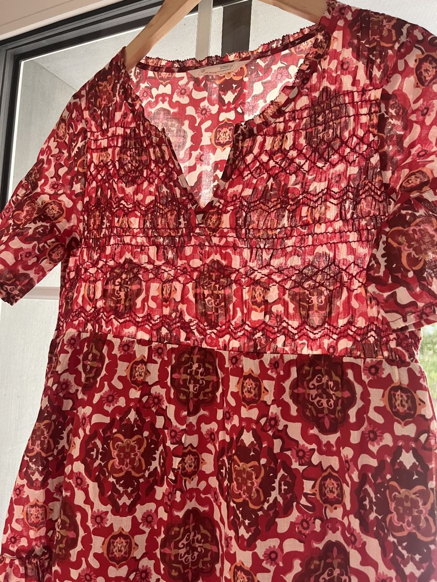 Odd Molly Vestiti: Odd Molly Kleid rot gemustert Grösse 0 – Nuovo (secondo la descrizione) da Neerach venduto da Lila0402 1