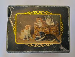 Kambly Blechdose ±1930 "Katzen" ab Fr. 25.-