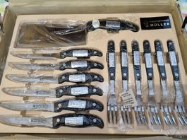 Kochtopfhaus Müller Messerset 24 Teilig neu