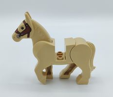 Lego Pferd Tan Hellbraun, Neu