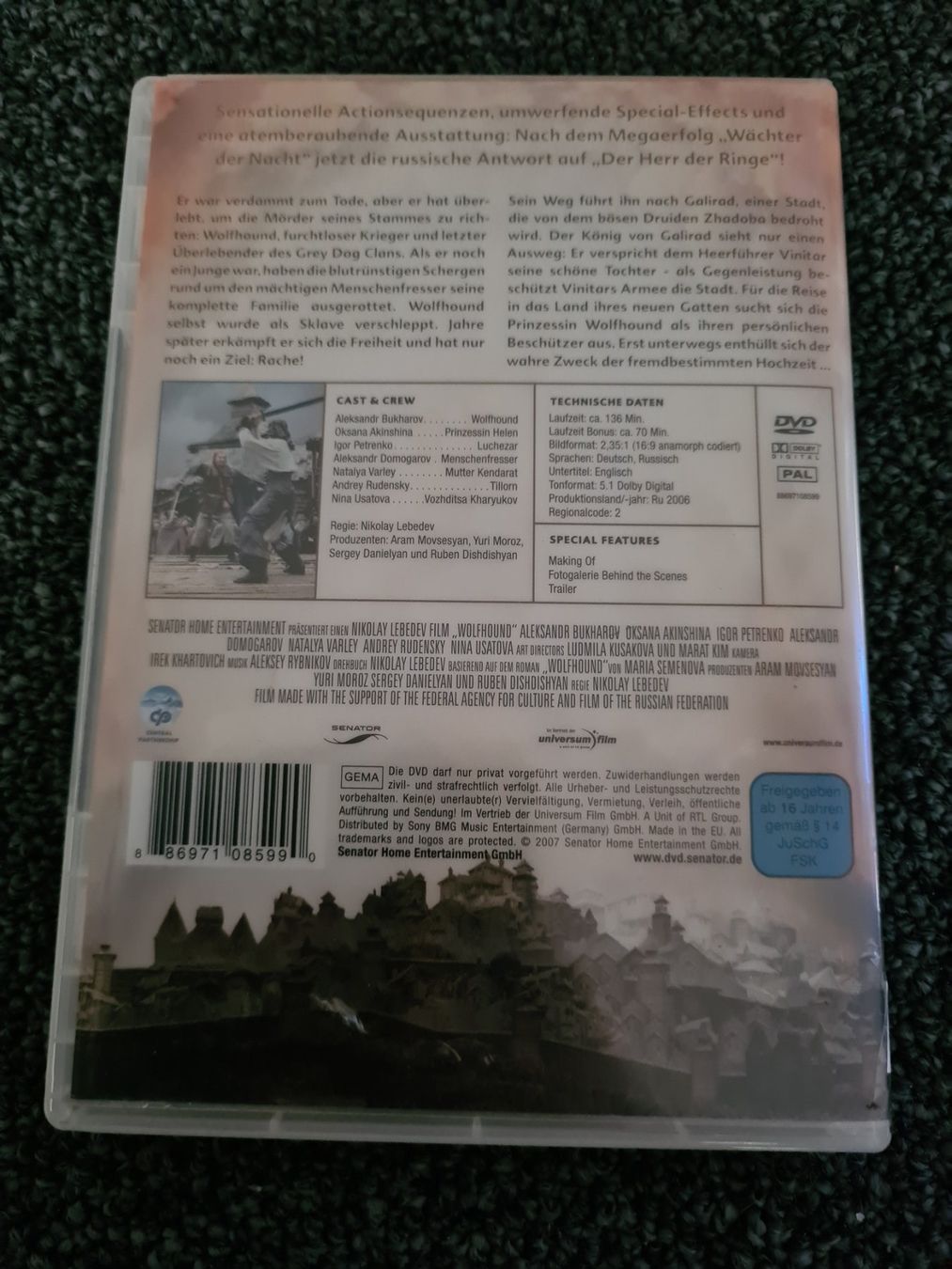 Alle DVDs: WOLFHOUND (12995) – Gebraucht aus Ruswil von M71 1