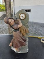 Uhr Figur mit Frau und Kornähren DEPOSE 365