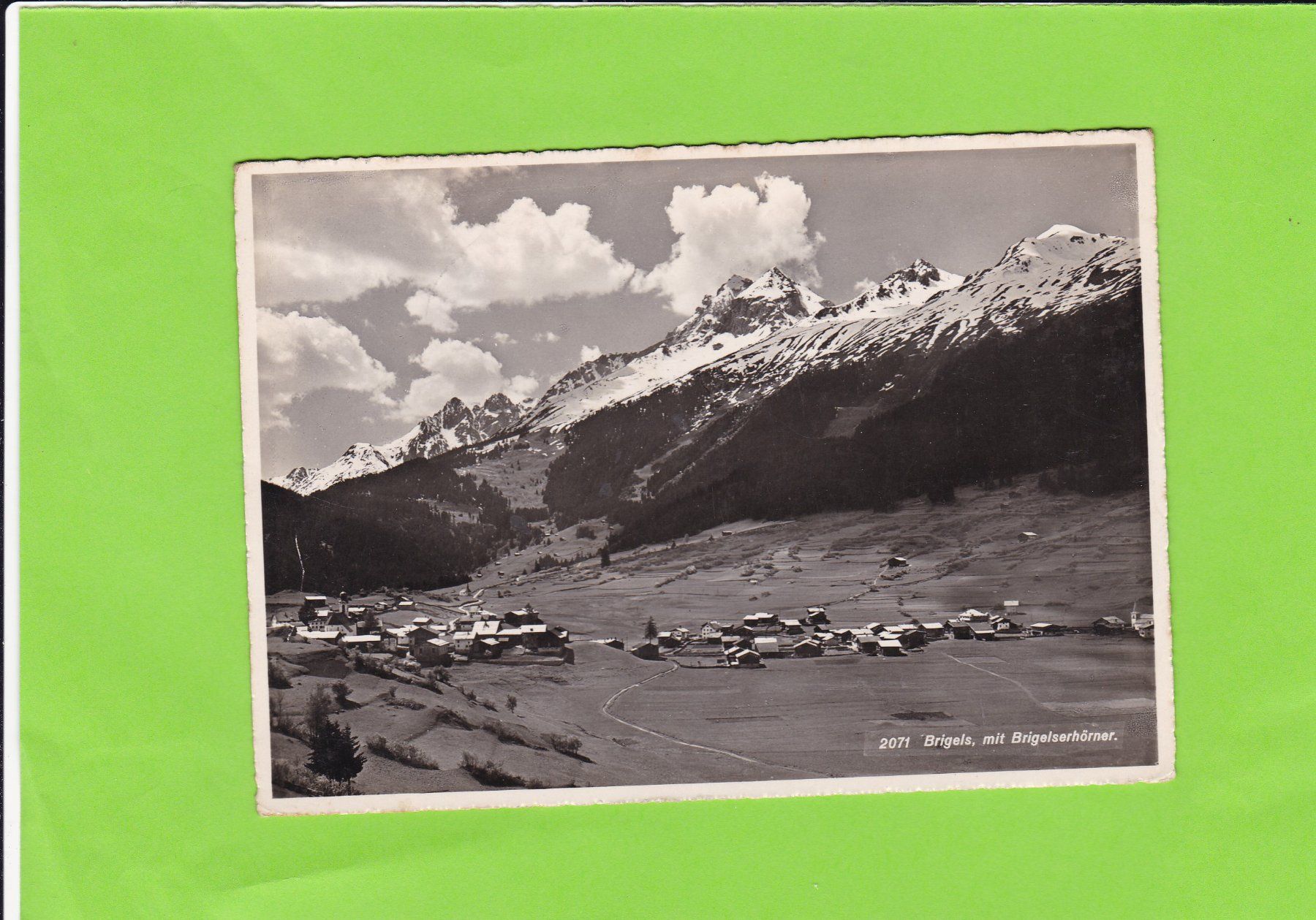 Cartoline postali: Brigels – Usato da St. Peterzell venduto da neckertal