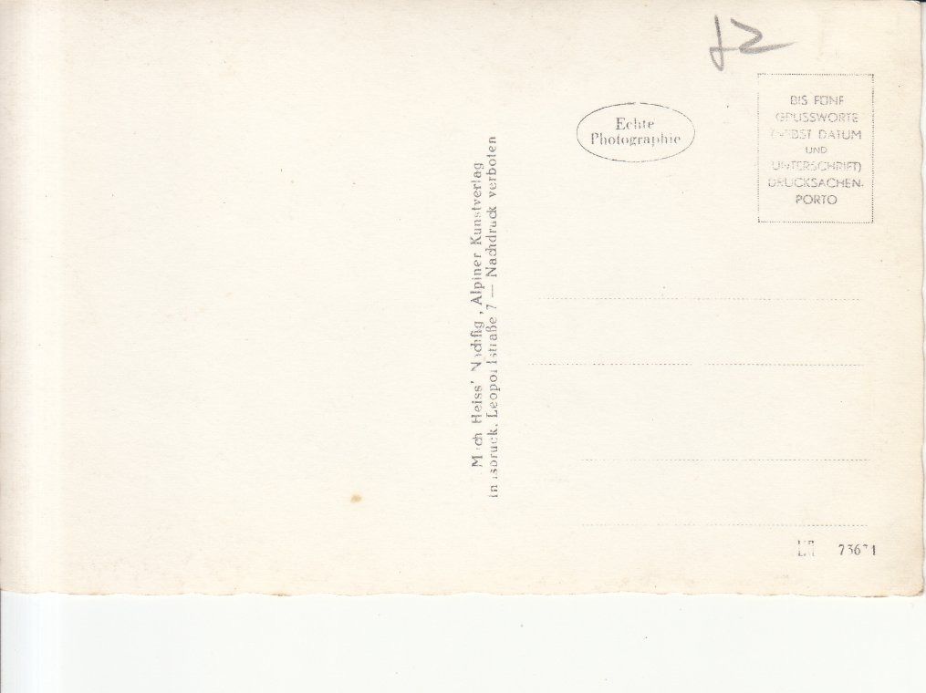 Cartoline postali: Sulzenauhütte ca. 1930 – Usato da Bürglen TG venduto da StampGraf 1